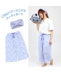 Mother garden マザーガーデン こぴよフレンズ こねむ パイル ステテコ レディース フリーサイズ ルームパンツ 部屋着 夏 夏物 フリーサイズ レディース 女性用 パイル生地 かわいい キャラクター