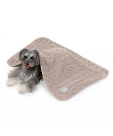 PET PARADISE ペットパラダイス ブランケット 《アラン柄》 90cm×60cm