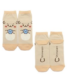 Mother garden しろたん スニーカー靴下 2足セット 《らっこいぬ/たまごかけごはん》 スニーカーソックス