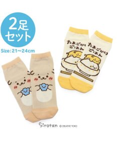 値下げ！新品！ゴルフィッカーズ 白ソックス 2足セット 2足セット靴下 面白い 磁気吸引 人形カップルソックス ミッド