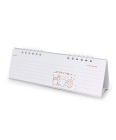 Mother garden しろたん しろたん＆らっこいぬ 2024年 スリム卓上カレンダー