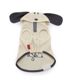 PET PARADISE 犬の服 犬 スヌーピー パーカー 【小型犬】 アメカジ 耳付き