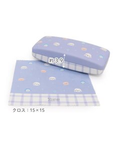 Mother garden しろたん クロス付き メガネケース 《お友達柄》