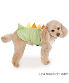 PET PARADISE ペットパラダイス 恐竜 ボーダーエコメイド タンクトップ 小型犬