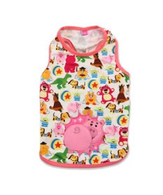 PET PARADISE ディズニー トイ・ストーリー ばん！柄 クール タンクトップ エイリアン/ ハム  小型犬