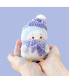 Mother garden しろたん ニットコーデ キーホルダー 《らむね》 単品