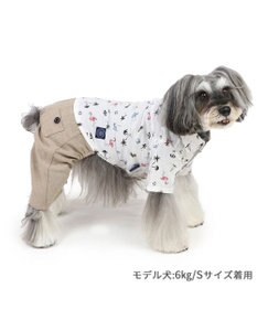 PET PARADISE J.PRESS リップル パンツつなぎ 小型犬