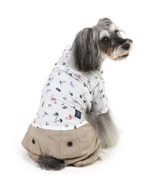 PET PARADISE J.PRESS リップル パンツつなぎ 小型犬