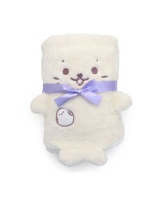 Mother garden しろたん くるっと膝掛け 《シマエナガ》 70×95cm