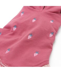 PET PARADISE ペットパラダイス パーカー 苺柄 《ピンク》 小型犬