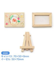 Mother garden しろたん ミニキャンバス コレクション 【単品】 7×5cm