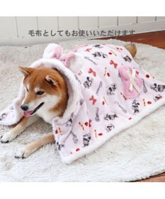 PET PARADISE ディズニー ミニー 着る毛布 《ケーキ柄》 中型犬