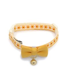 PET PARADISE ペットパラダイス 猫 首輪 チロリアン 《イエロー》