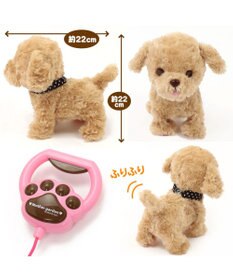 Mother garden マザーガーデン とことこおさんぽシリーズ《茶プードル》 単品