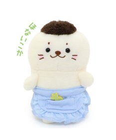 *お取り置きぬいぐるみ* しろたん ついてきちゃう ぬいぐるみ キーホルダー 《おかんたん