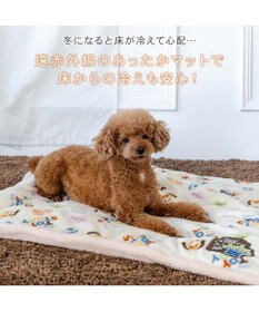 PET PARADISE ディズニー トイストーリー 遠赤外線 ボア マット 《総柄》