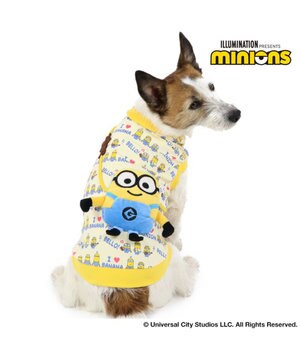 ミニオンボブ マスコット付き Ｔシャツ 【小型犬】