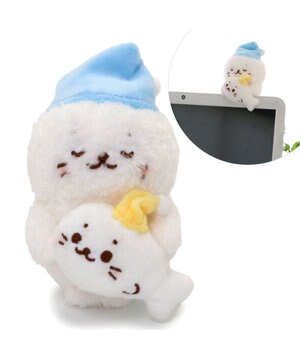  しろたん ぴょこんと マスコット 《お休み》【単品】