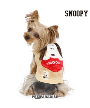 【未使用】ペットパラダイス 犬 服 スヌーピー 秋冬 ニット 小型犬 背開き SNOOPY 犬 服 秋冬 セール 着せやすい おしゃれ ニット お揃い