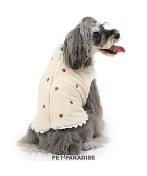  ペットパラダイス 背中開き ベスト 苺 刺繍 小型犬