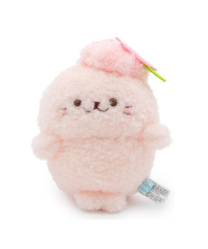  しろたん 桜 ぽてぽてマスコット 《しろたん》 単品
