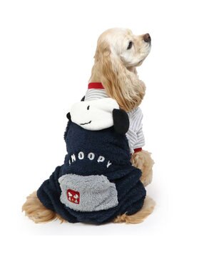 スヌーピー ボア つなぎパンツ 《スヌーピー》  中型犬