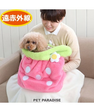 ペットパラダイス 犬 クッション(92×90cm) 濃桃 / PET PARADISE 