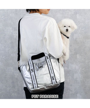 Lee ヒッコリー スリング ホワイト Ｍ 小型犬 約4～8kg (ᵔᴥᵔ) Lee ヒッコリー スリング ホワイト M 小型犬 約4～8kg / PET