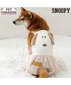  スヌーピー なかよし オーバーオール 中型犬