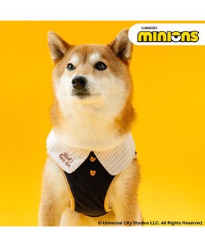  ミニオン チェック ベスト ハーネス ＳＭ 中型犬
