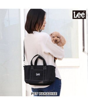  Ｌｅｅお散歩バッグ ショルダー《ブラック》 (25×23cm)