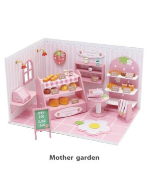 マザーガーデン ミニチュアハンドメイド ケーキ屋さん / Mother garden 