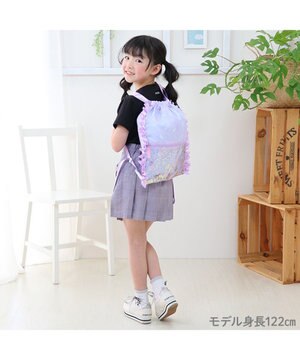  マザーガーデン フリル ナップサック  キッズ リュック 《ユニコーン/野いちご》