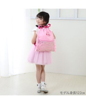  マザーガーデン フリル ナップサック  キッズ リュック 《ユニコーン/野いちご》
