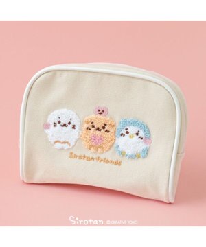  しろたん サガラ ポーチ 《お友だち柄》