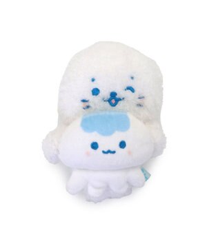  しろたん ぴょこんと マスコット 《くらげ》 単品