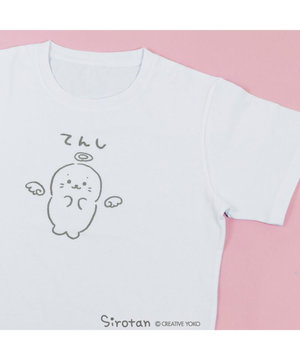  しろたん Tシャツ 半袖 《てんし》 ユニセックス