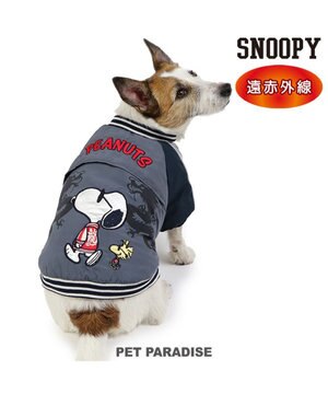 スヌーピー 遠赤外線 犬たんぽ 《ブラザー柄》 40×48cm / PET