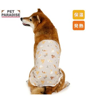  ペットパラダイス makokoro ペティヒート 腹巻 《犬柄》 中型犬 大型犬