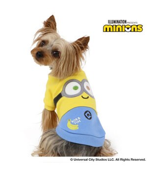  ミニオン ボブ お揃い顔 トレーナー 小型犬