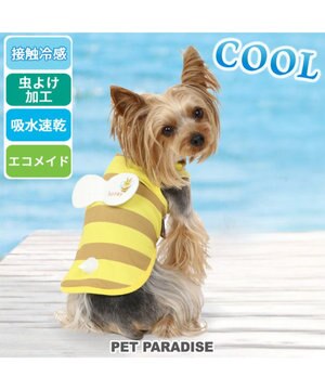  犬の服 春夏 ひんやり クール 接触冷感 虫除け はち タンクトップ 【小型犬】