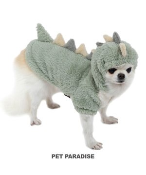  ペットパラダイス 恐竜もこボアパーカー   超小型犬 小型犬
