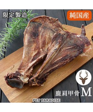  鹿 肩甲骨 デンタルおやつ Mサイズ×2本 純国産