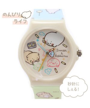  しろたん 腕時計 《のんびりライフ/おなか》