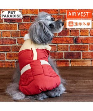  ペットパラダイス 保温 エアベスト レッド 小型犬