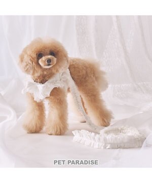cherircouture フリフリリード 《ホワイト》SS～S 小型犬
