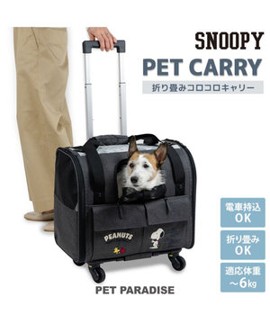 スヌーピー スリング キャリーバッグ 《フェイス柄》 小型犬