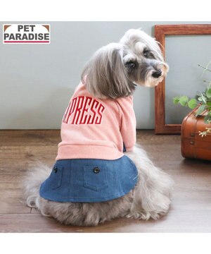  J.PRESS 杢 トレーナー スカートつなぎ 小型犬