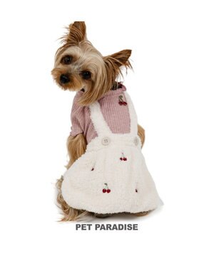  ペットパラダイス スカート つなぎ 《チェリー柄》 小型犬