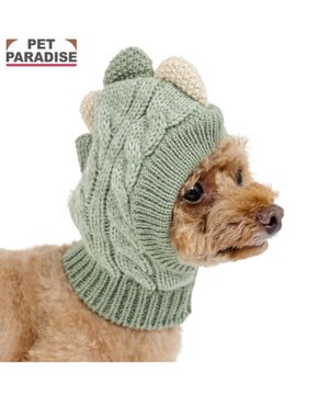  ペットパラダイス ニット 帽子 《恐竜》 小型犬